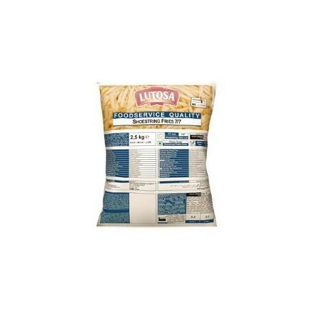 + LUTOSA FRITES ALLUMETTES 7/7MM 2.5KG