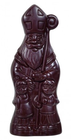 SINT NIKLAAS DONKERE CHOCOLADE 18CM 8x125G