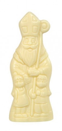 SINT NIKLAAS WIT 10CM 40 X 30Gr