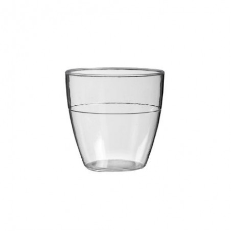 VERRINE CANTINE EN PLASTIQUE TRANSPARENT 80ML H5,4CM Ø5,4CM 100PCS