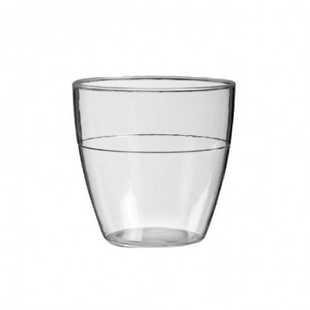 VERRINE CANTINE EN PLASTIQUE TRANSPARENT 170ML H6,1CM Ø6,8CM 100PCS