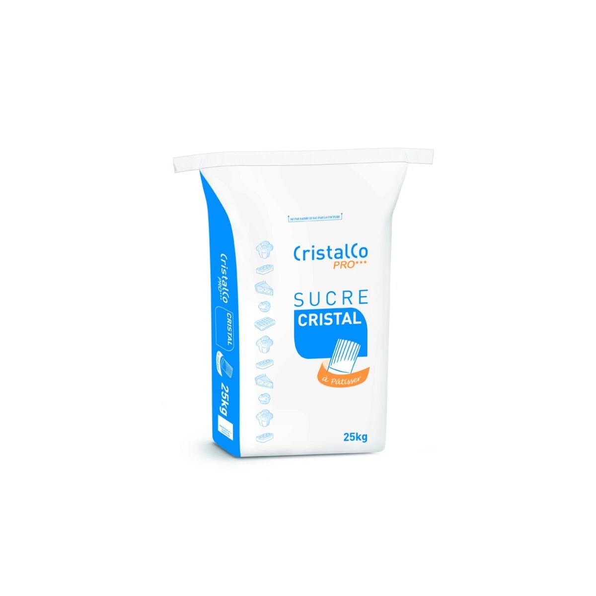 CRISTALCO PRO SUCRE CRISTALISE A PATISSER  EASY OPEN 25KG