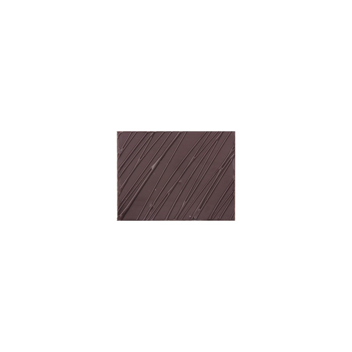 + 13250 EMBOUT BUCHE RELIEF LIGNE CHOCOLAT NOIR90X70MM 40PCES S/CDE