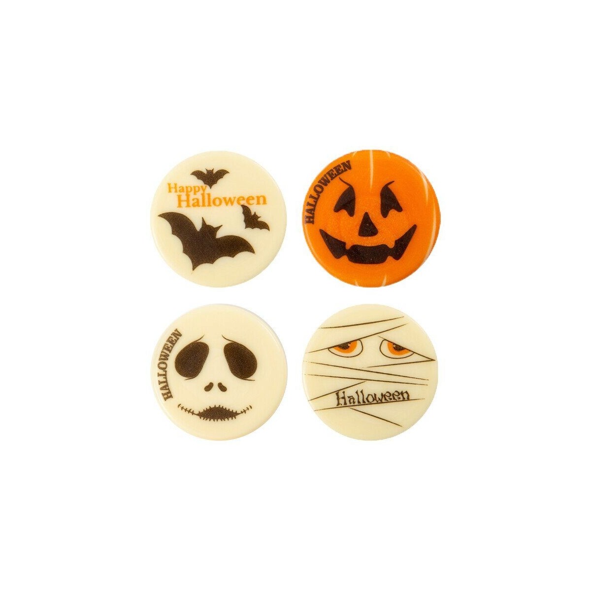 91150 RONDS HALLOWEEN 3.8 CM 120 PCES