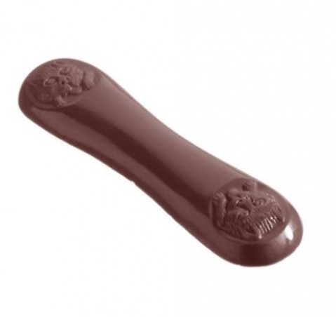 CHOCOLATE MOULD CAT'S TONGUE CW106213.5X27.5CM 6X3 6GR 