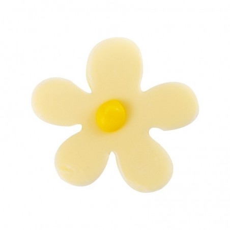 1032632 FLEUR BLANC 3CM 60PCS