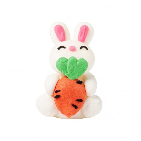 1054630 LAPIN AVEC CAROTTE 3D 2,5X4,5CM 42PCS S/CDE