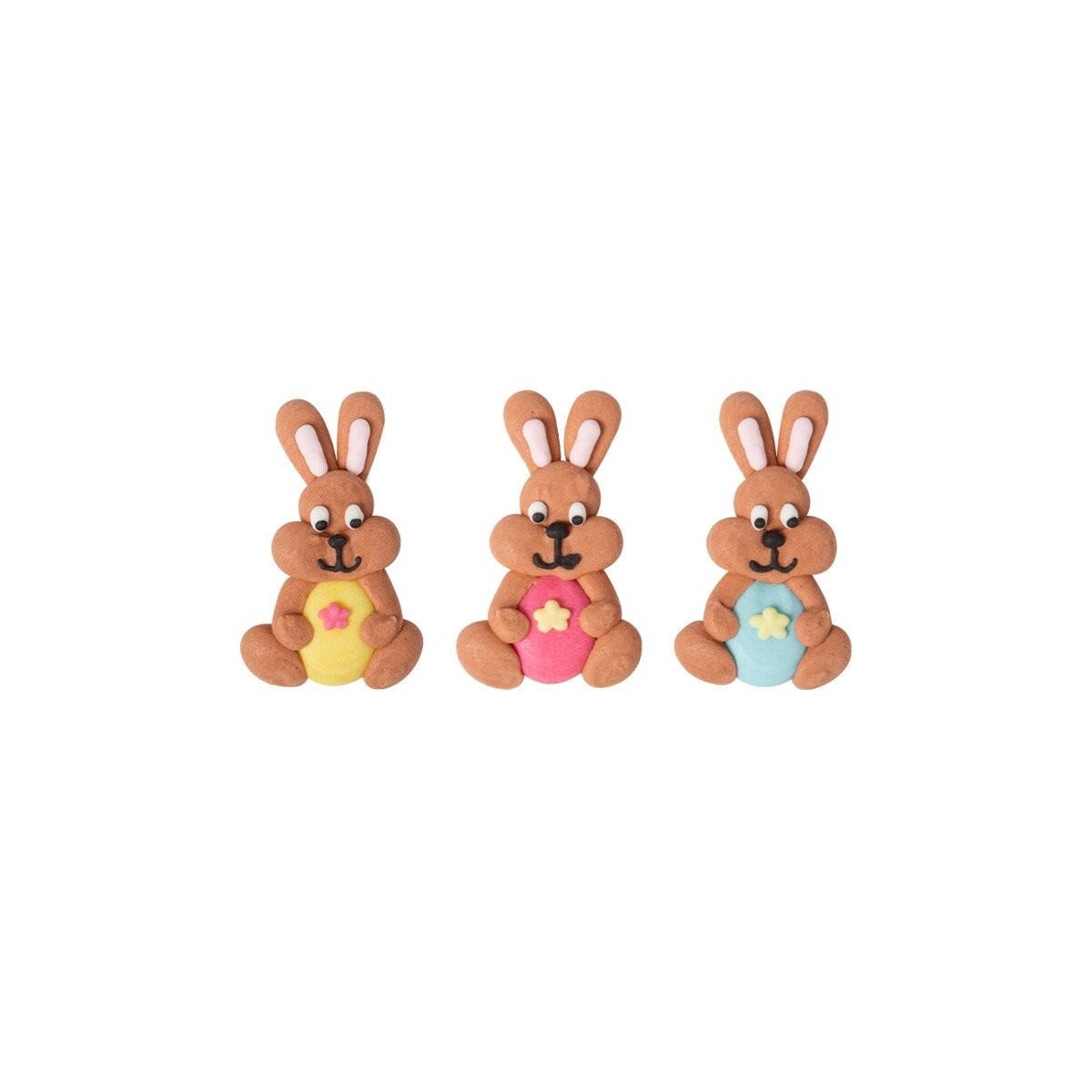 54644 RABBIT WITH EGG 2,5X4CM 144PCS ON/ORDER