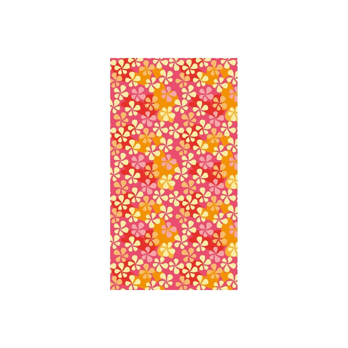 1081701 TRANSFERT FLEURS 30X40CM 12PCS S/CDE