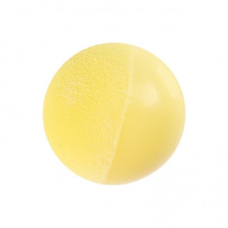 24867 VELVET BALL YELLOW 96PCS ON/ORDER