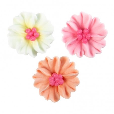 1054611 FLEUR 3CM 90PCS S/CDE