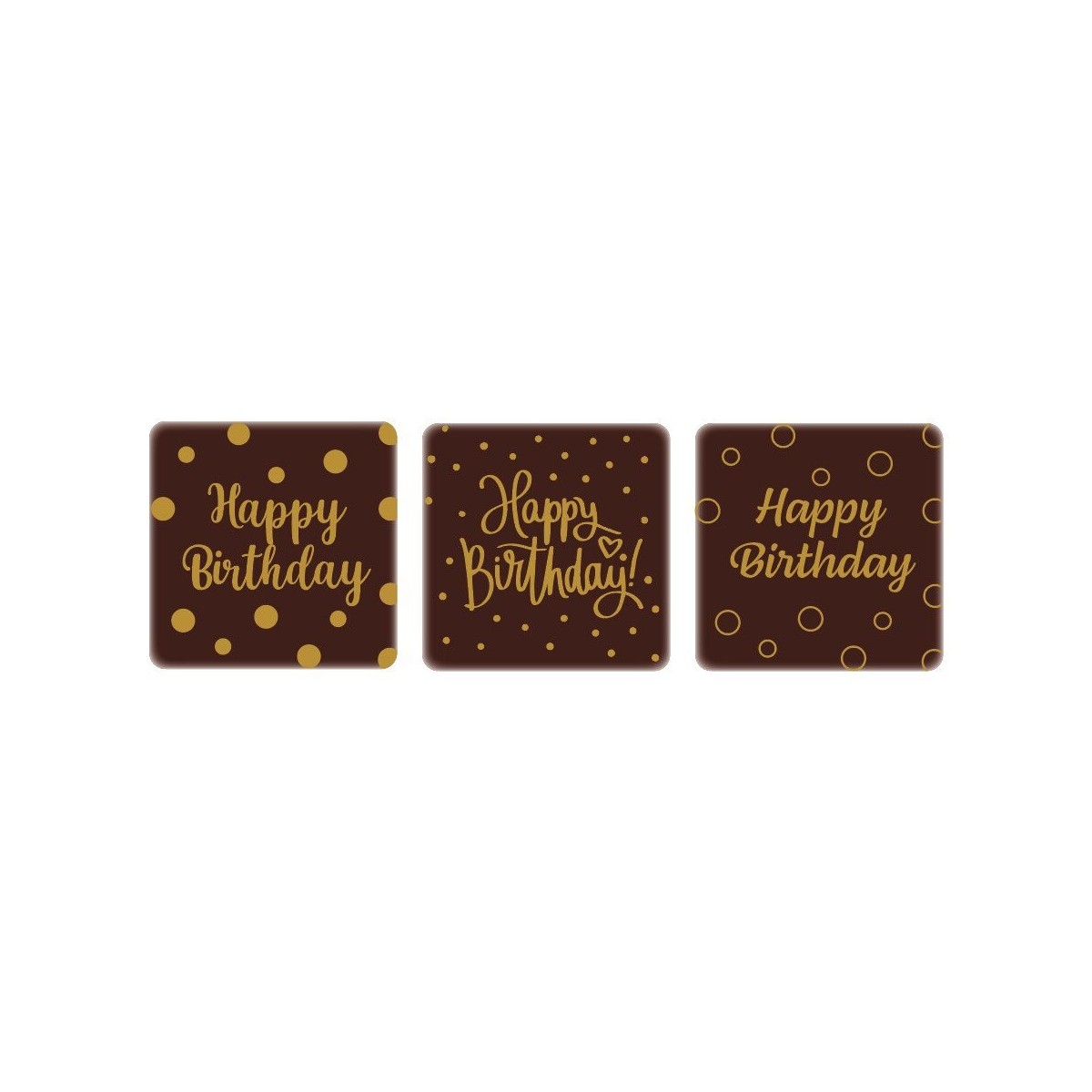 67008 CARRÉ HAPPY BIRTHDAY 5X5CM 75PCS S/CDE