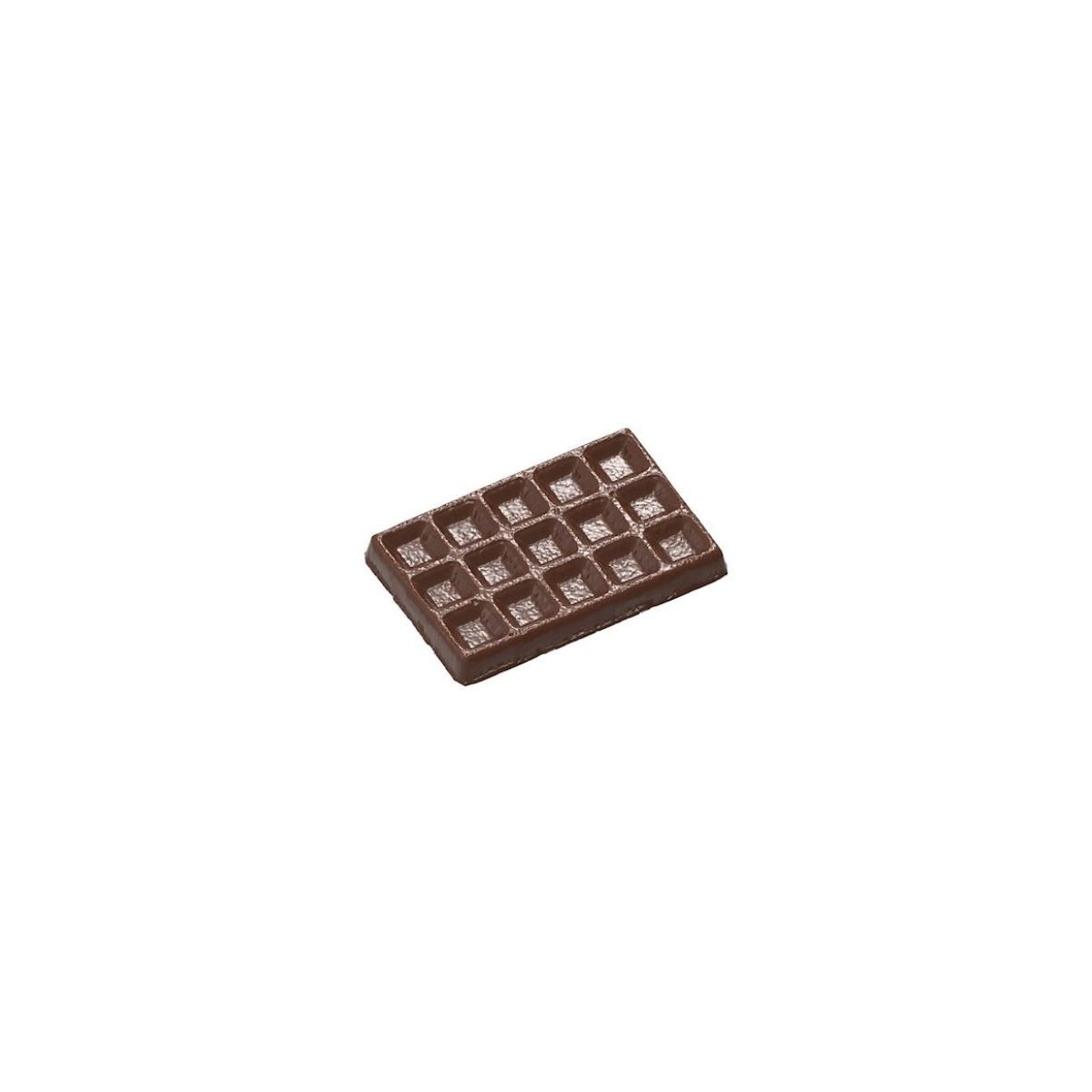 MOULE À CHOCOLAT GAUFFRE BRUSSELOISE GRAND CW12002 1X3 -- 66GR