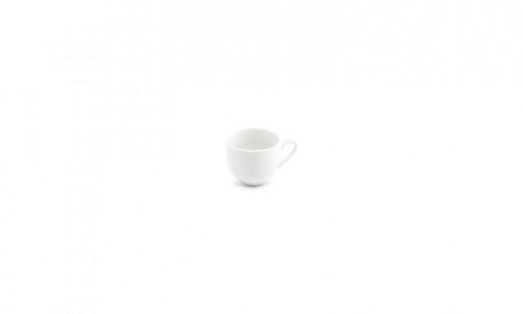 BONBISTRO BASIC TASSE MOKA 10CL  PORCELAINE BLANCHE N.750770