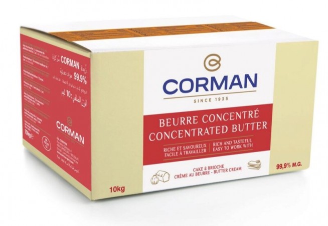CORMAN BUTTER CONCENTRATE  PASTRY 10KG 0029098 - 20046203  KG