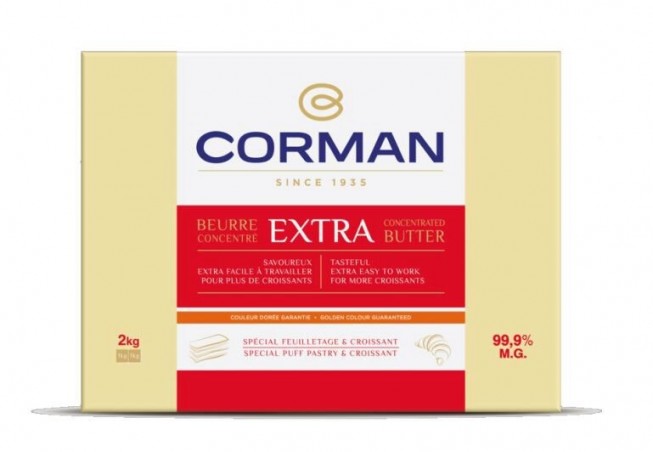 CORMAN BEURRE EXTRA 99% CONCENTRE FEUILLETAGE &  CROISSANT 5 X 2 KG 0029968 - 29778201