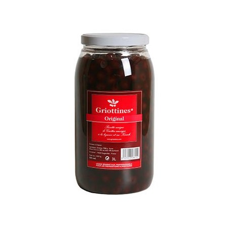 CHERRIES 15% WITH KIRSCH EXCISE INCLUDED 3 LITERS  JAR