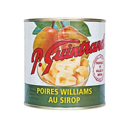 PEAR WILLIAMS IN SYRUP CONTADINS 6 X 3KG  BOX