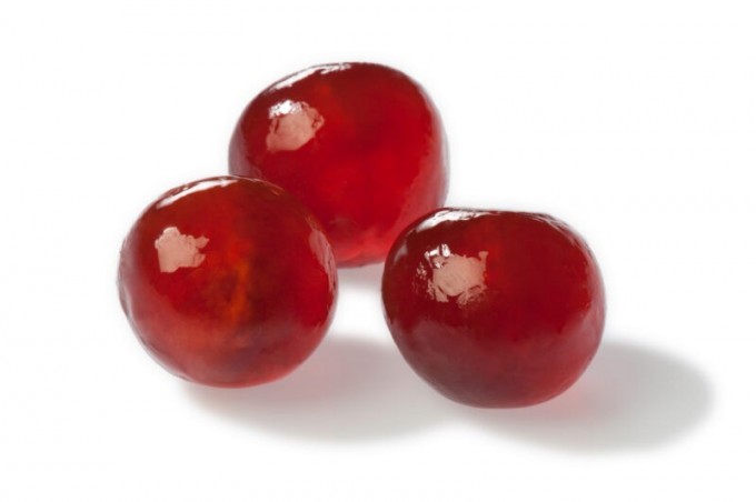 CANDIED RED CHERRIES SIZE 20/22 1KG  KG