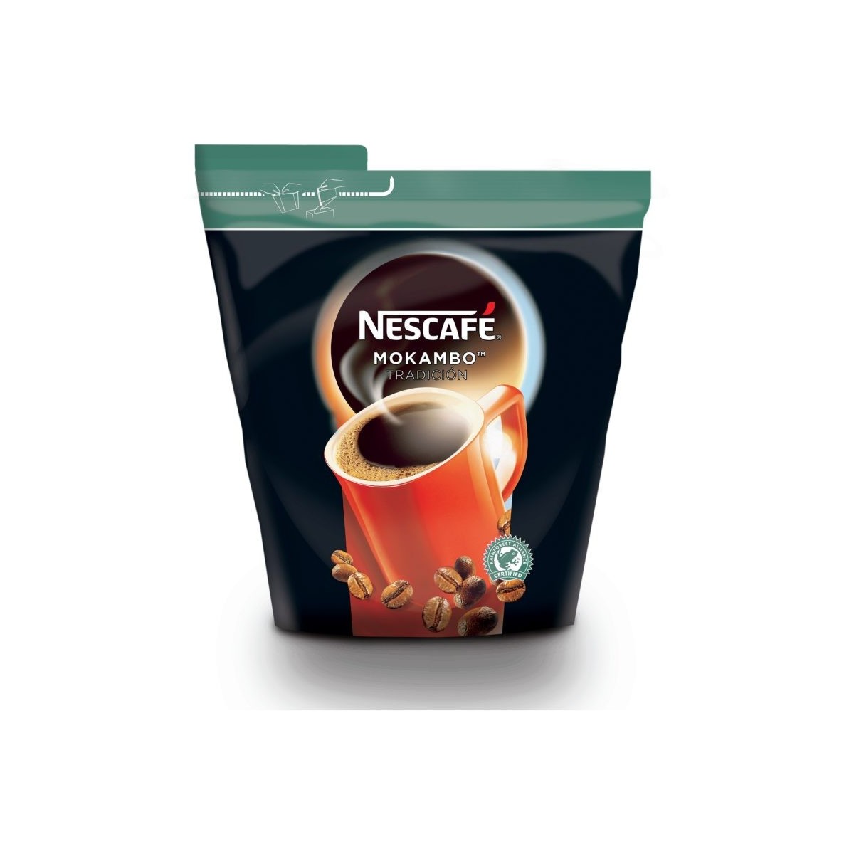 NESCAFE SOLUBLE COFFEE MOKAMBO TRADICION 500 GR  SACHET