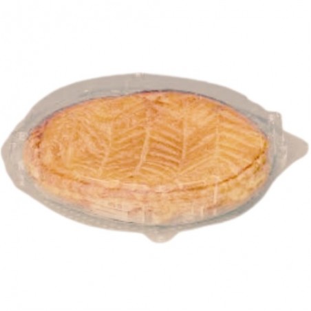 PATIPACK ROUND PASTRY BOX Ø23,5X5CM HINGED LID WITHOUT VENTILATION 210PCS 