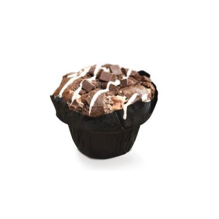 RUPTURE26/09 B & B 1406 MUFFIN OVERKILL CHOCOLAT NOIR 24X130GR