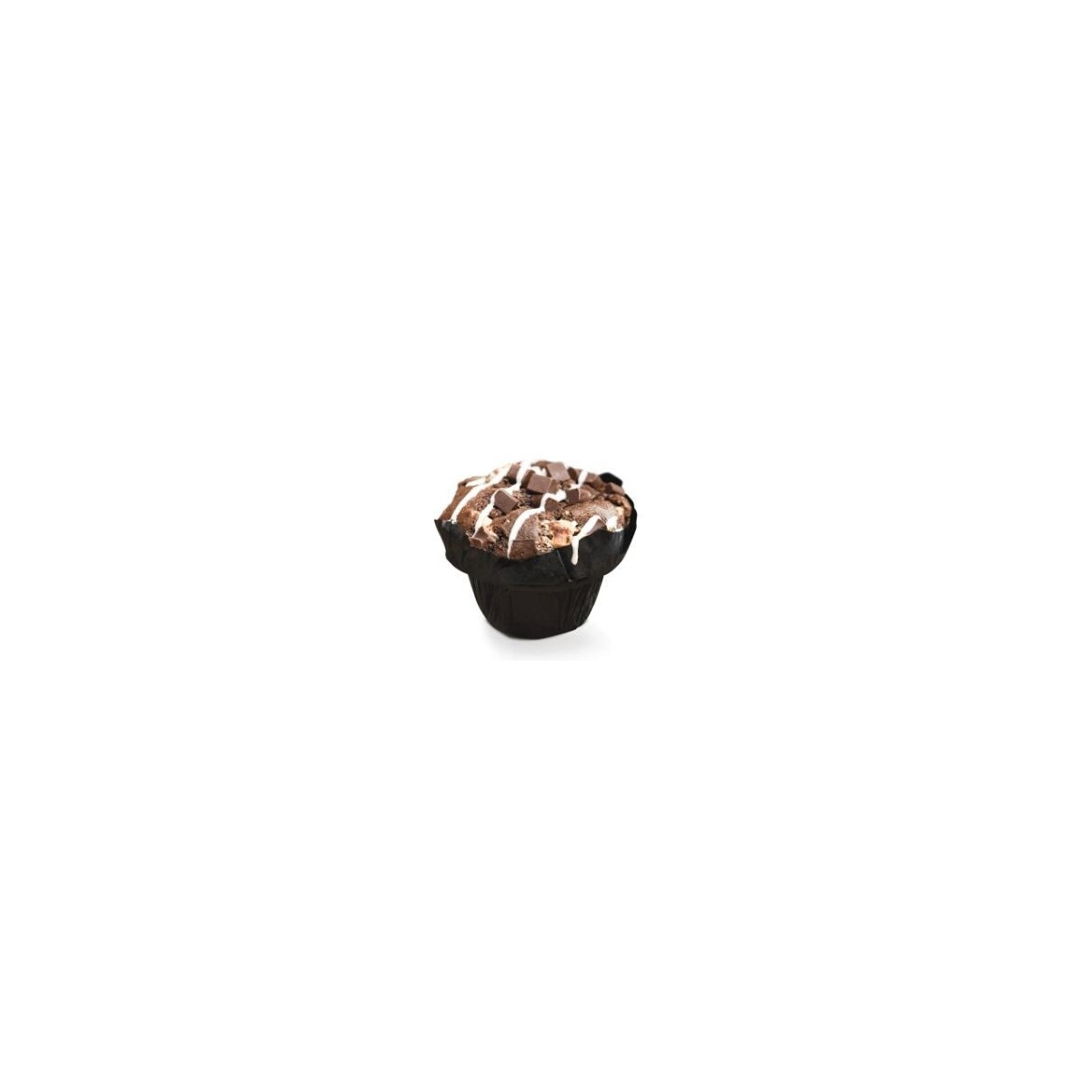 RUPTURE26/09 B & B 1406 MUFFIN OVERKILL CHOCOLAT NOIR 24X130GR