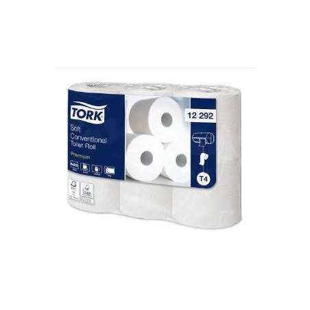 TORK SOFT TRADITIONAL ROLL TOILET PAPER 48X 2PLY