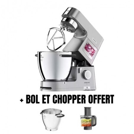 KENWOOD FOOD PROCESSOR KCL95.004SI COOKING CHEF XL 1500W + BOWL AND FREE CHOPPER 