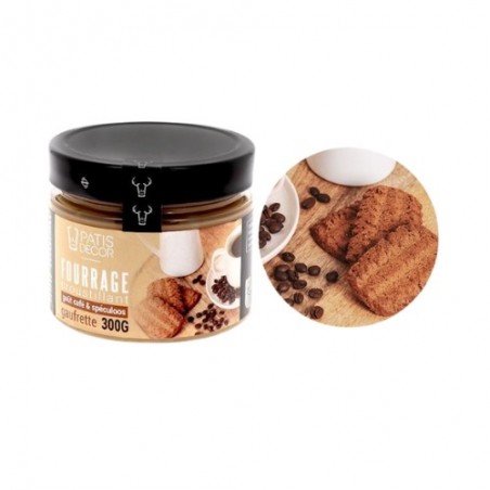 PATISDECOR FOURRAGE CROUSTILLANT CAFE SPECULOOS GAUFRETTE 300GR