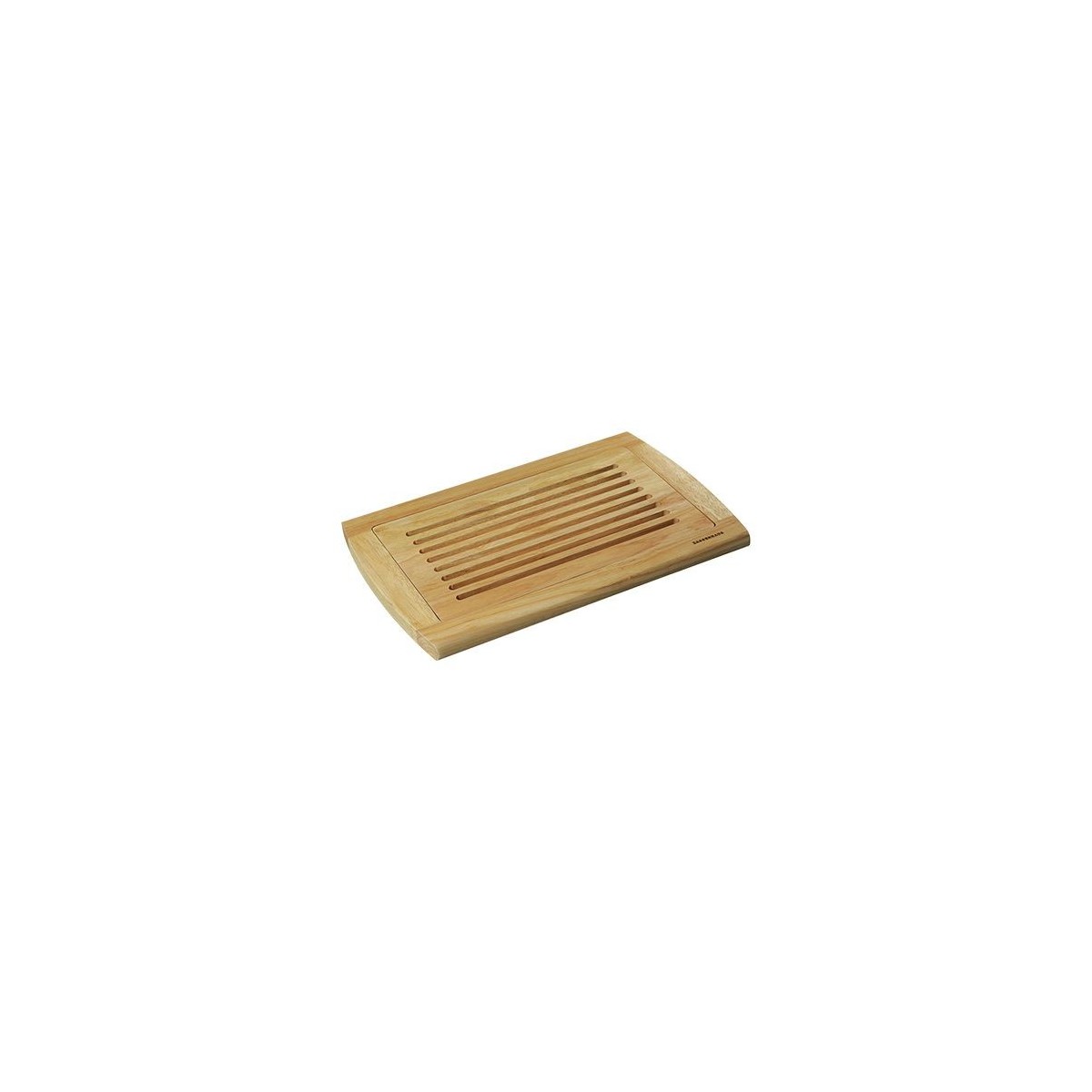 HOUTEN BROOD/SNIJPLANK MET KRUIMELVANGER 42X28CM H 2CMSTUK