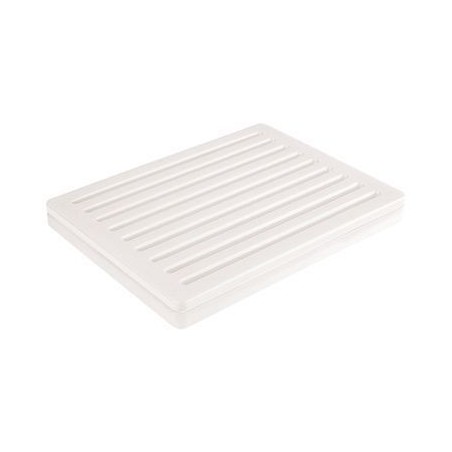 PLANCHE A PAIN POLY BLANCHE 43X32XH4 A/GRILLE