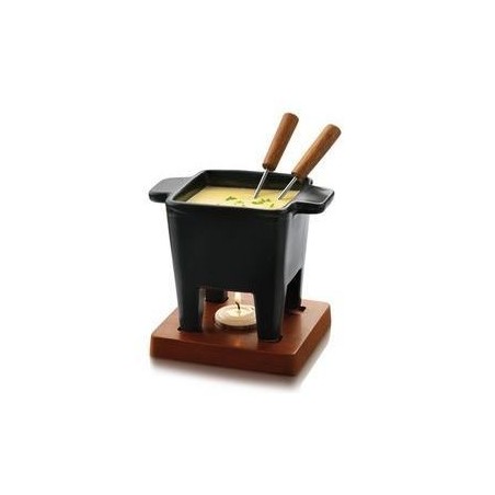 BOSKA FONDUE TAPAS NOIR-200ML 2 PERSONNES 13X13CM