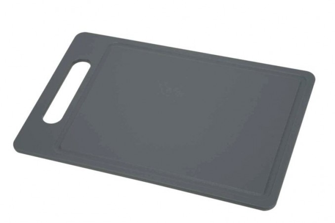 C&T PLANCHE A DECOUPER PP GRIS RECT 38X26XH0.75CM