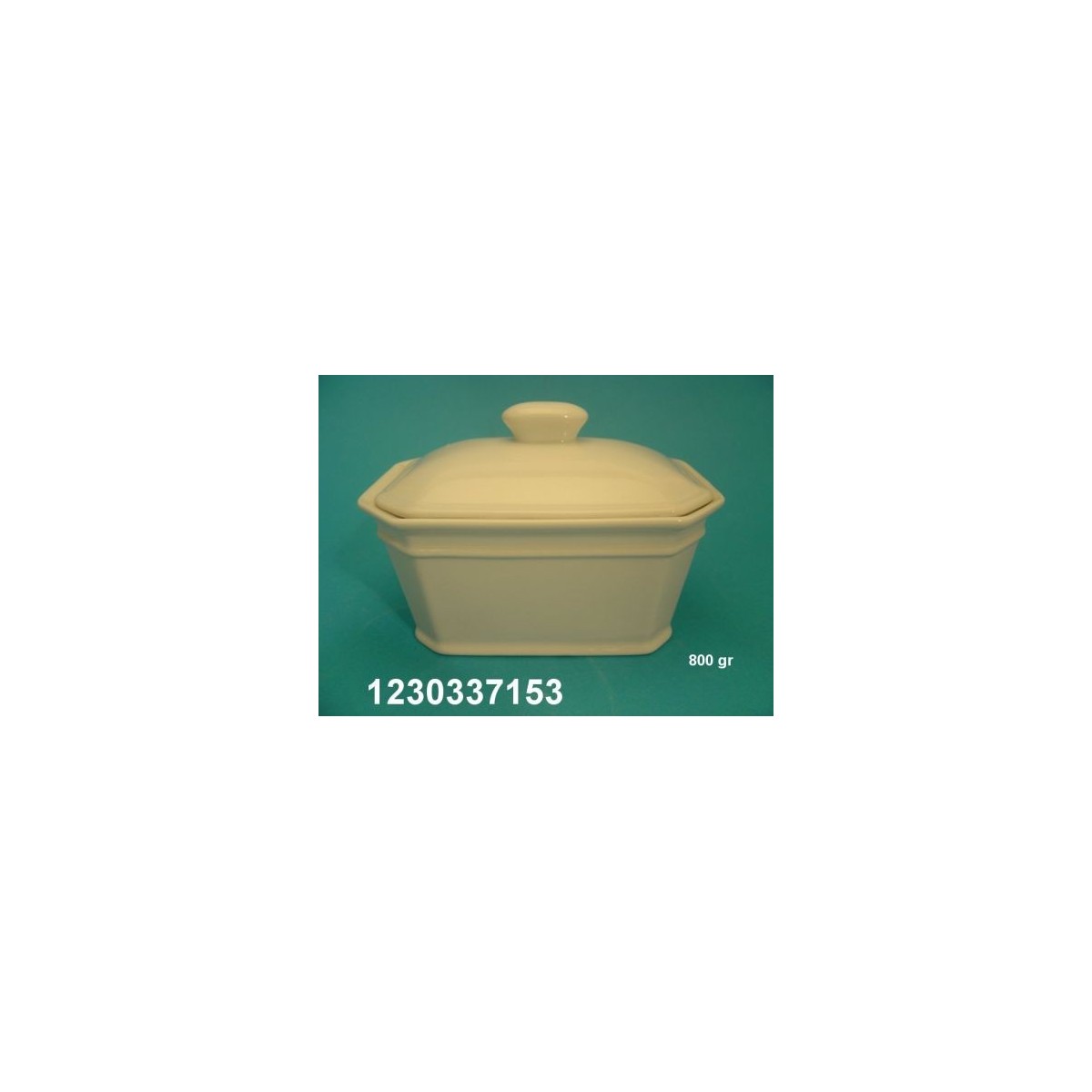 C&T TERRINE PATE 20X14X8.5 A/C-1.0L