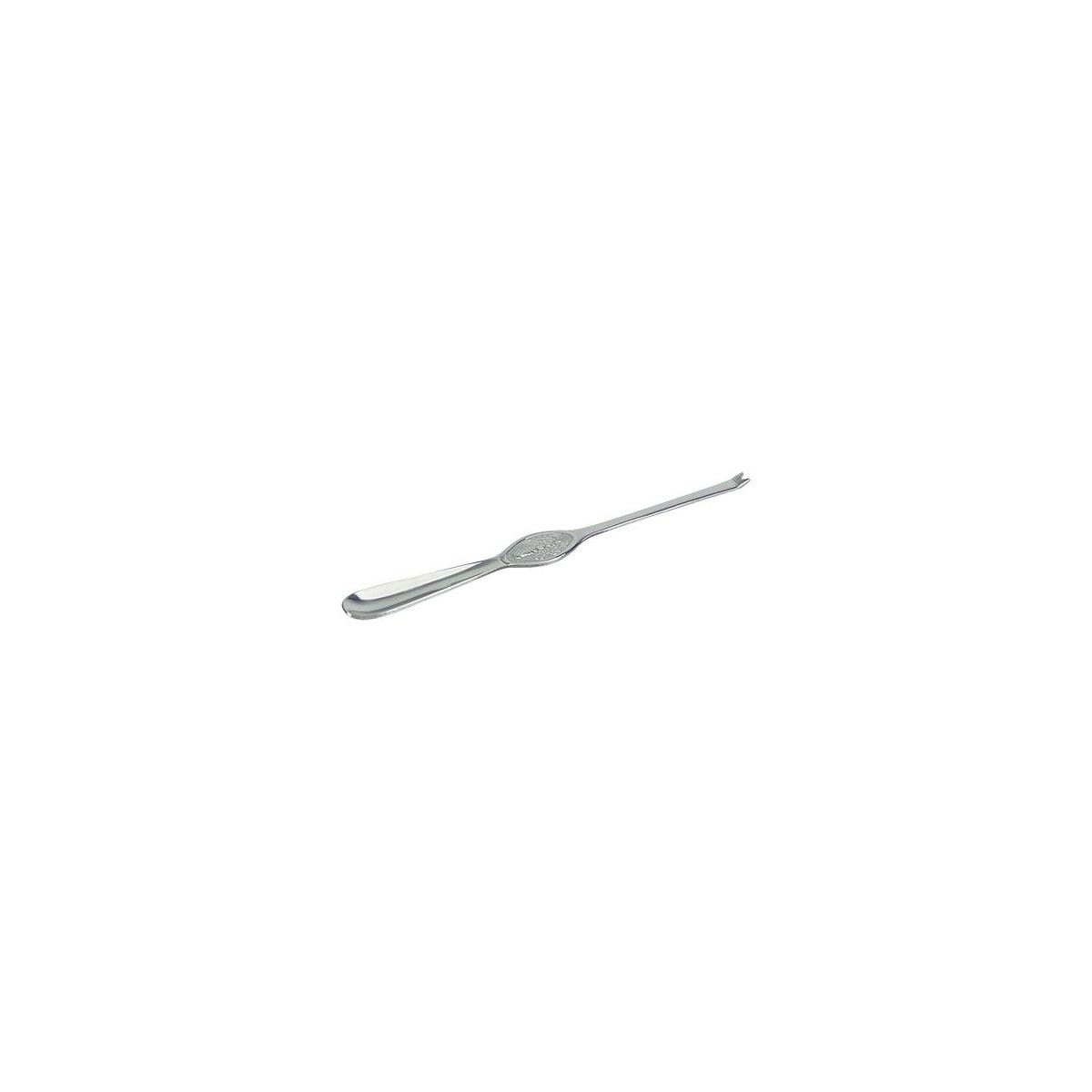 TIRANT CURETTE A HOMARD INOX 20CM A/ECUSSON 