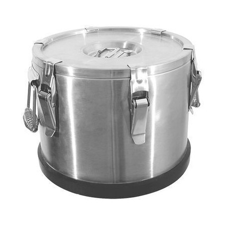 PORTE ALIMENTS INOX 20L DIAM 38-HT32 EMPILABLEISOTHERMIQUE  14/03/23