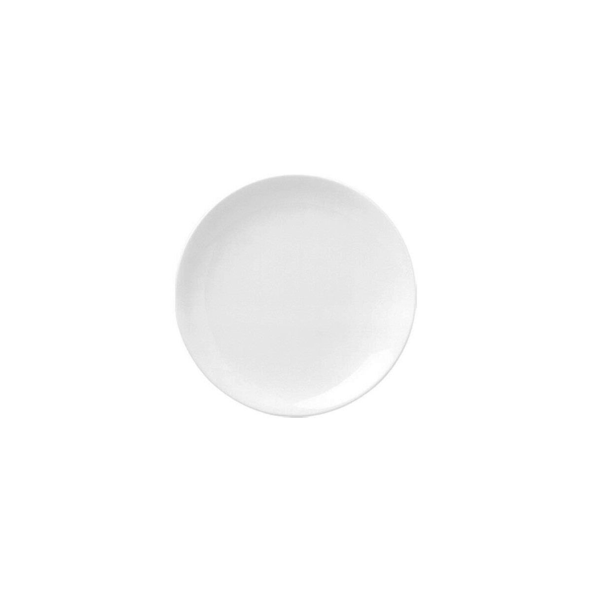 GURAL ASSIETTE PLATE 25CM PORCELAINE BLANCHE