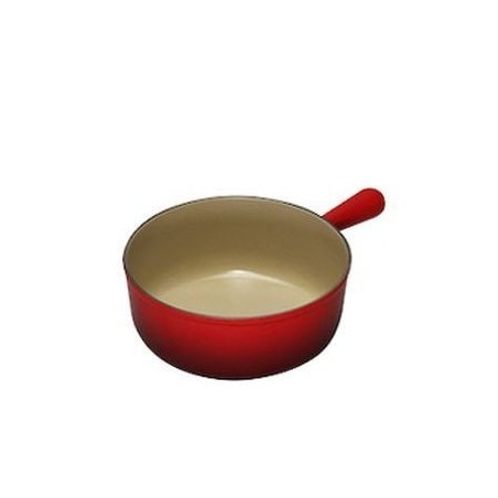 LE CREUSET CAQUELON FONDUE SAV.22CM CERISE