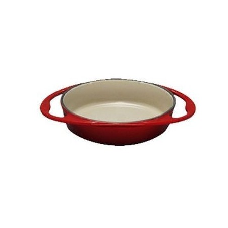 +LE CREUSET  FORME TARTE TATIN 28CM CERISE