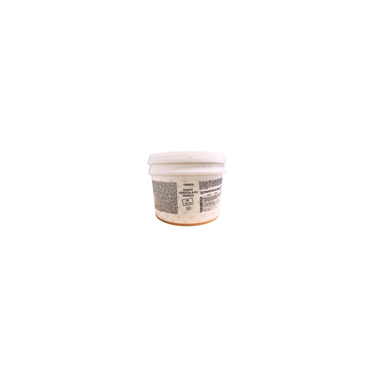 PERNIGOTTI WHITE CHOCOLATE PASTE 2.5KG