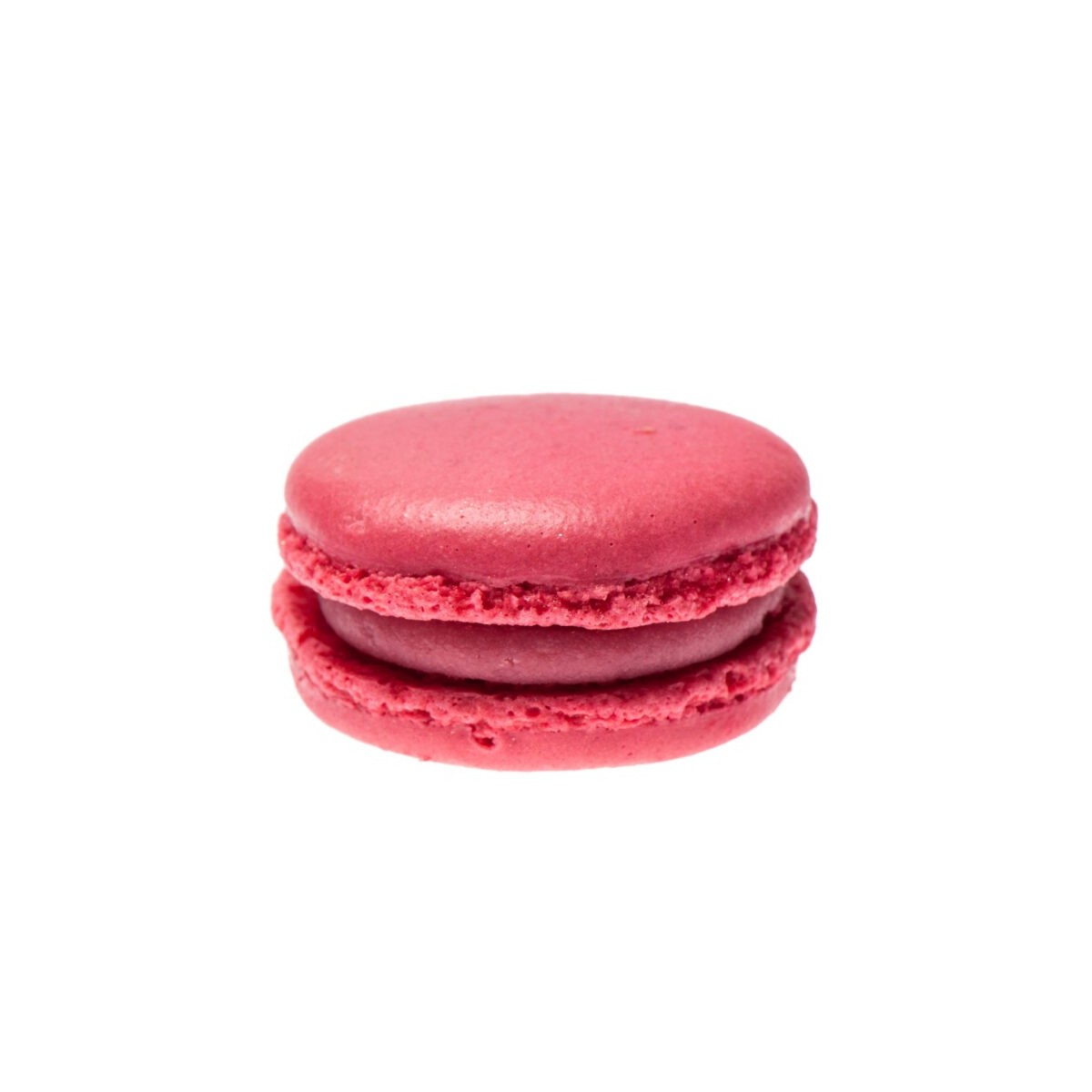 M&A RASPBERRY MACAROONS SWEET DIA : 4.5CM 70X20GR  DISPLAY