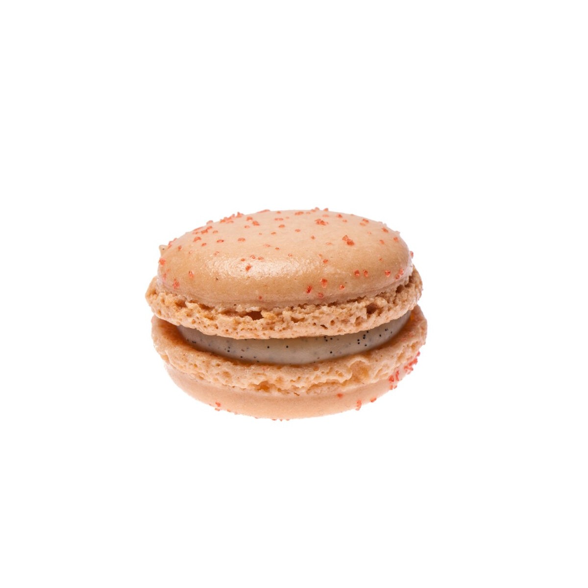 M&A VANILLA-TONKA- STRAWBERRY MACAROONS SWEET DIA 4.5CM 70X20GR  DISPLAY