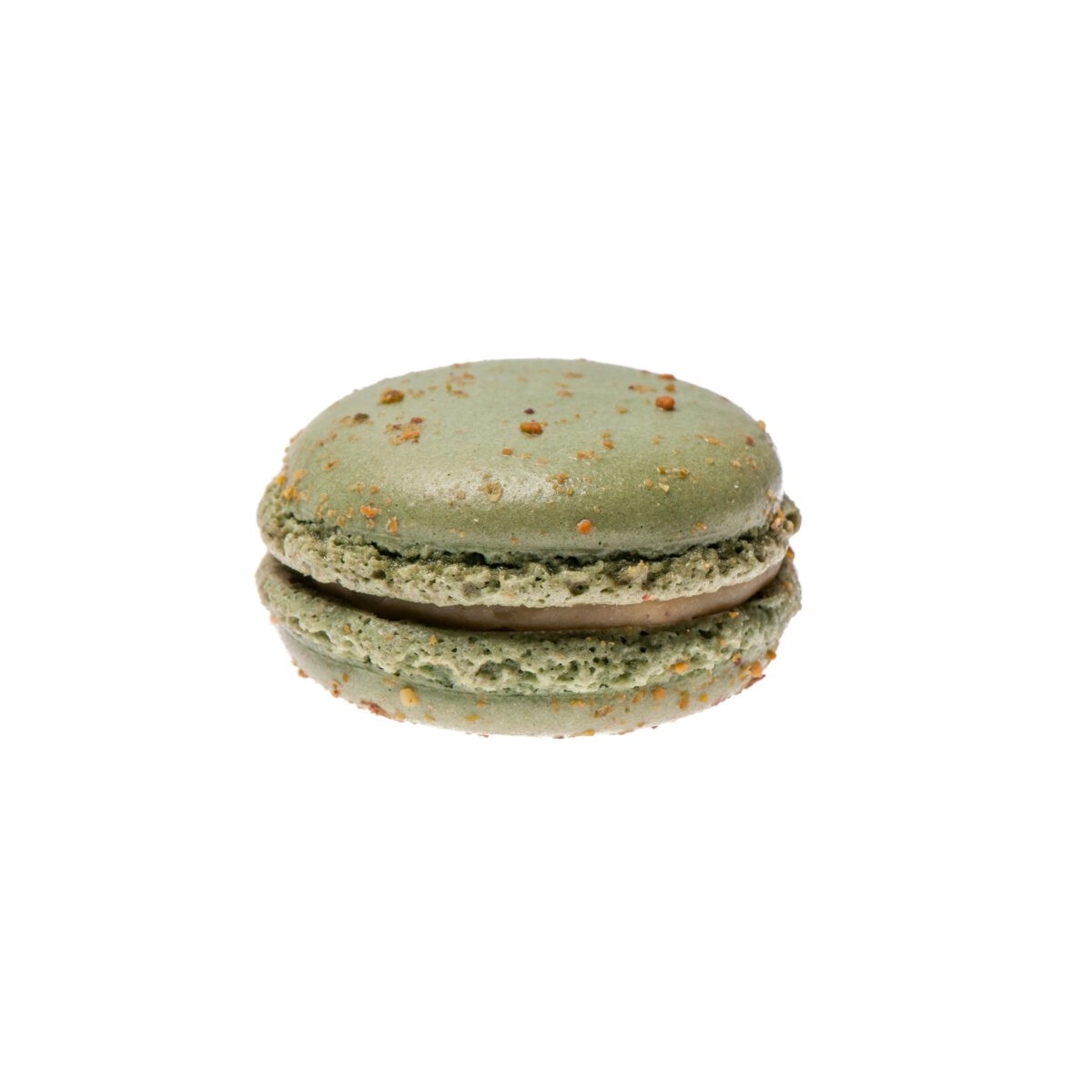 M&A PISTACHIO MACAROONS SWEET DIA : 4.5CM 70X20GR  DISPLAY