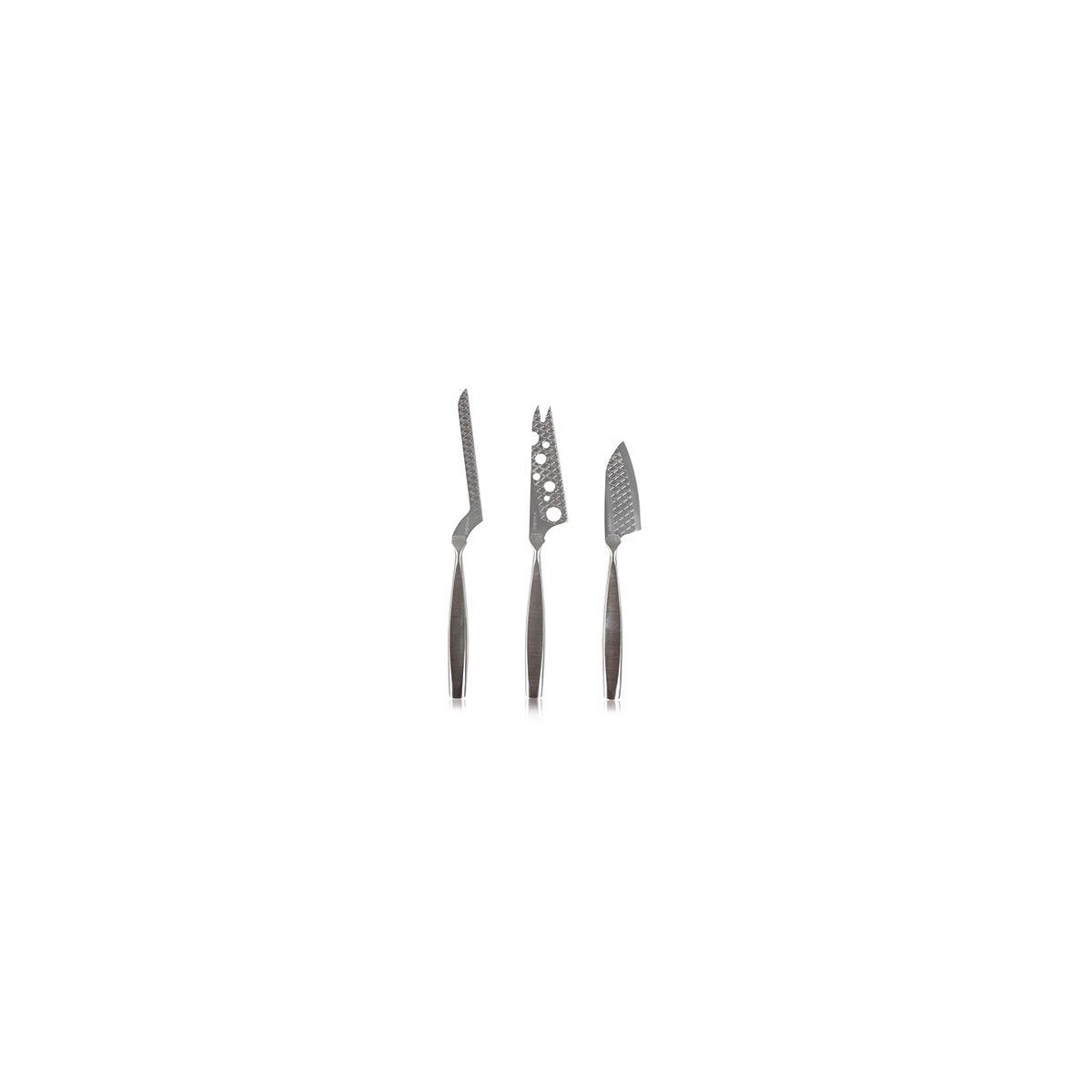 BOSKA SET 3  COUTEAUX FROMAGE INOX MONACO+