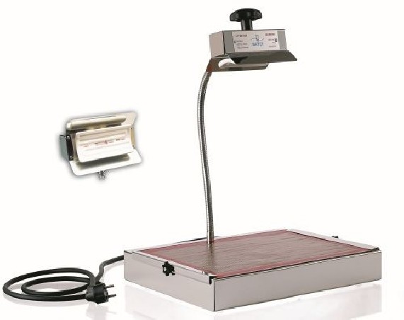 SUIKERLAMP 40X30CM INOX 500W STUDENT