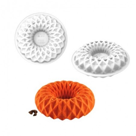 SILIKOMART SILICONE VORM KALEIDO 1100 Ø19CM H6CM VOL 1100ML 