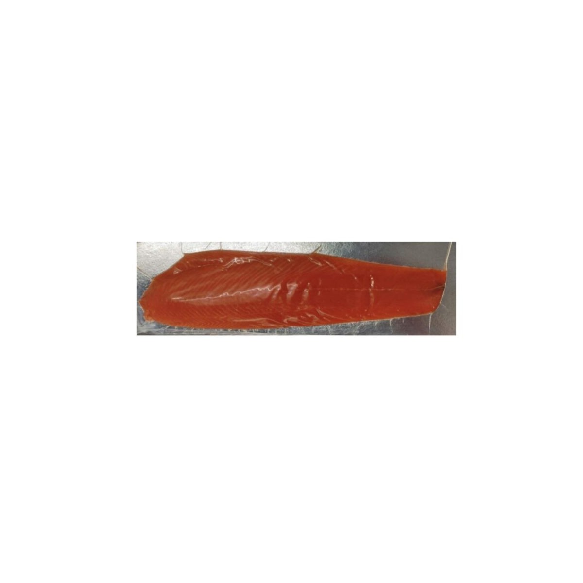 GEROOKTE ZALM MACHINE GESNEDEN  VERS