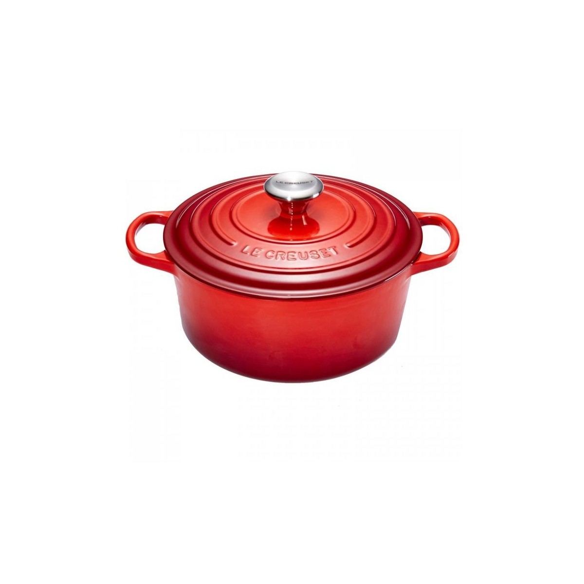 LE CREUSET COCOTTE RONDE 34CM CERISE 12.40L 10PSIGNATURE