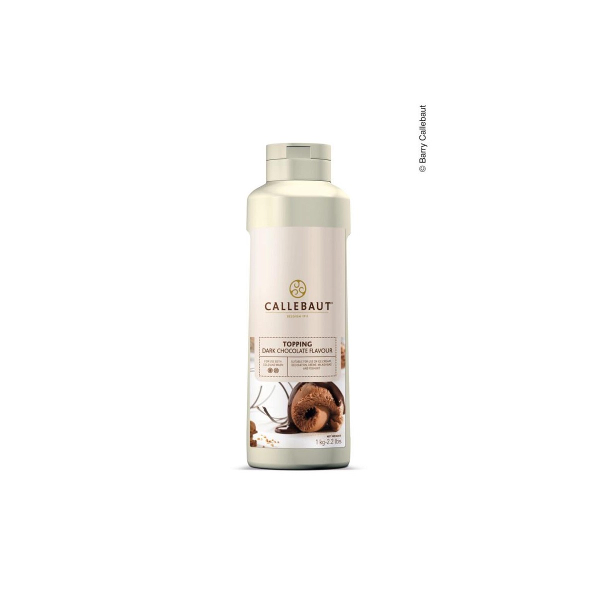 CALLEBAUT TOD-6022-E4-Z38 CHOCOLADE TOPPING  6 X 1L  FLES